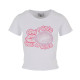 Karl Kani Γυναικεία κοντομάνικη μπλούζα Signature Bubblegum Short Tee